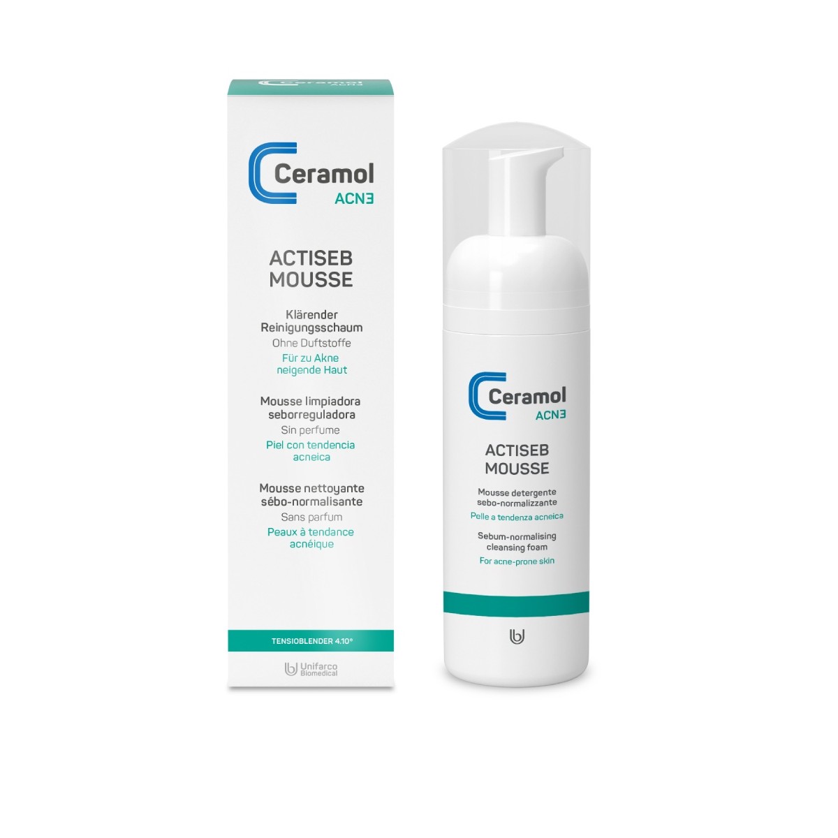 Ceramol Mousse limpiadora 150ml
