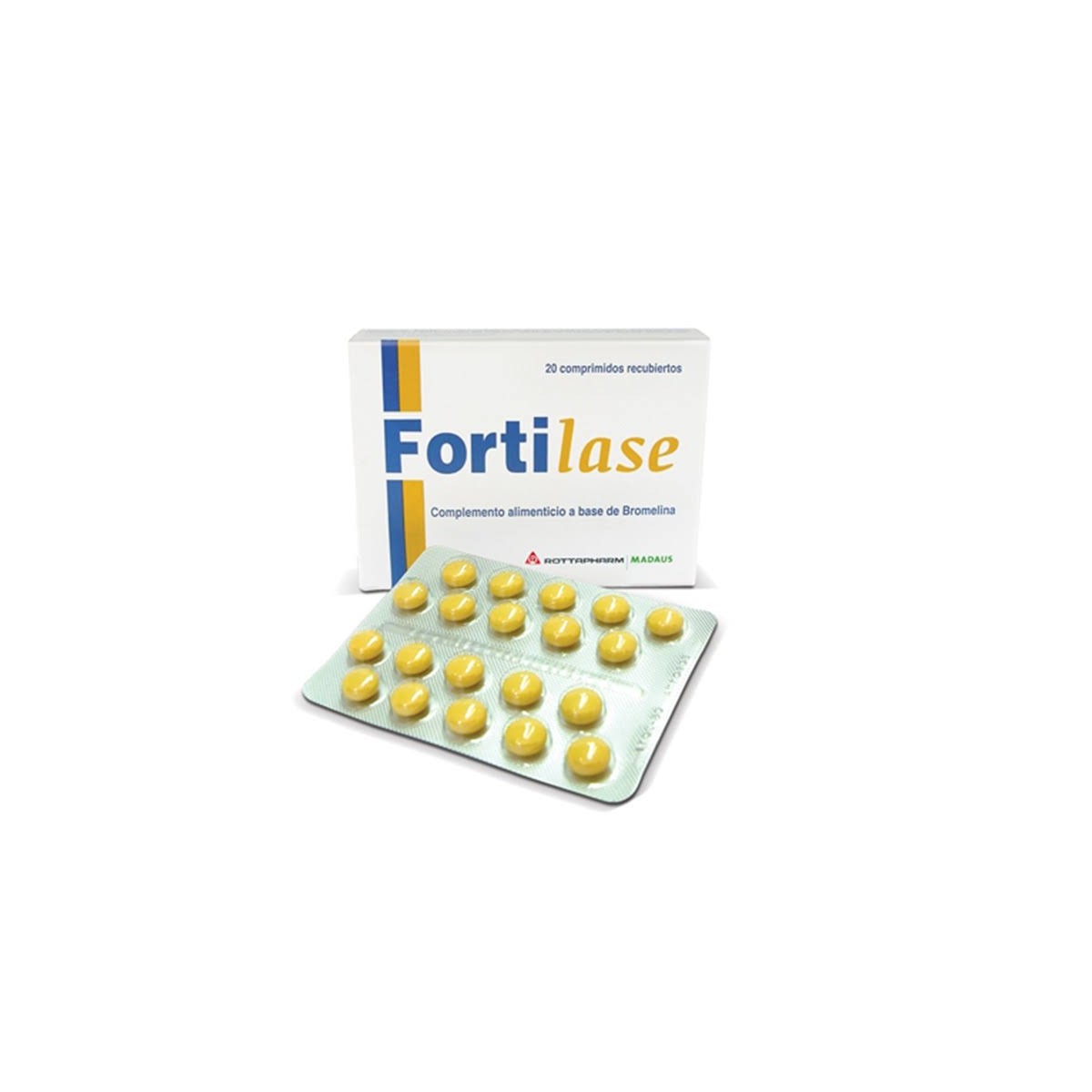 fortilase 20 comprimidos